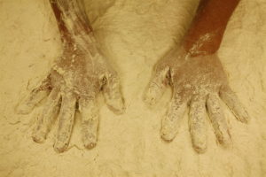 Reata Restaurant preparing dough