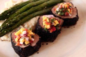 Coffee Crusted Pork Loin