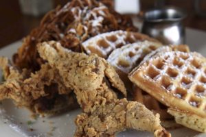 Fried Quail and Waffles